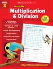 Scholastic Success with Multiplication & Division Grade 3 Workbook By Scholastic Teaching Resources Cover Image