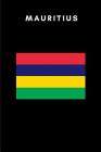 Mauritius: Country Flag A5 Notebook to write in with 120 pages By Travel Journal Publishers Cover Image