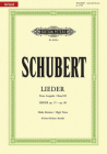 Songs (New Edition) (High Voice): Opp. 37-80; Urtext (Edition Peters #3) By Franz Schubert (Composer), Dietrich Fischer-Dieskau (Composer), Elmar Budde (Composer) Cover Image
