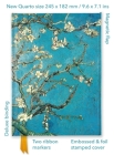 Vincent van Gogh: Almond Blossom (Foiled Quarto Journal) (Flame Tree Quarto Notebook) By Flame Tree Studio (Created by) Cover Image
