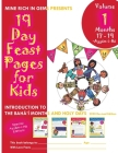 19 Day Feast Pages for Kids - Volume 1 / Book 5: Introduction to the Bahá'í Months and Holy Days (Months 17 - 19 + Ayyám-i-Há) Cover Image