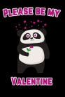 Please be My Valentine: Panda Bear Notebook By I. Love Pandas Ok Cover Image