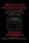 World Class Manufacturing By Richard J. Schonberger Cover Image