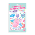 Scented Scratch Stickers: Fluffy Cotton Candy (2 Sticker Sheets + 8 Jumbo Stickers) By Ooly (Created by) Cover Image