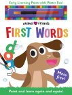 Animal Friends First Words (Early Learning Magic Water Colouring) By Bethany Carr (Illustrator), Georgie Taylor Cover Image