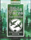 Bible Verse Coloring Book for Adults: Christian Scripture Coloring Bible Color the Words of Jesus God's Promises By Mia White Cover Image