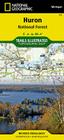 Huron National Forest Map (National Geographic Trails Illustrated Map #757) By National Geographic Maps - Trails Illust Cover Image