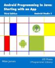 Android Programming In Java: Starting with an App Cover Image