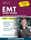 EMT Study Guide 2023-2024: 2 Full Practice Exams and NREMT Prep Book Cover Image