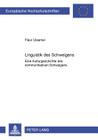 Linguistik Des Schweigens: Eine Kulturgeschichte Des Kommunikativen Schweigens (Europaeische Hochschulschriften / European University Studie #246) Cover Image