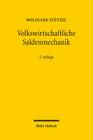 Volkswirtschaftliche Saldenmechanik: Ein Beitrag Zur Geldtheorie By Wolfgang Stutzel Cover Image