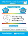 Critical Thinking and Logical Reasoning Workbook-7 By Ranga Raghuram Cover Image