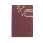 CSB (in)courage Devotional Bible, Bordeaux LeatherTouch Cover Image