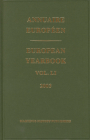 European Yearbook / Annuaire Européen, Volume 51 (2003) By Council of Europe/Conseil de L'Europe (Editor) Cover Image