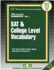 SAT & COLLEGE LEVEL VOCABULARY: Passbooks Study Guide (General Aptitude and Abilities Series) Cover Image