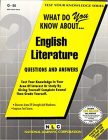 ENGLISH LITERATURE: Passbooks Study Guide (Test Your Knowledge Series (Q)) By National Learning Corporation Cover Image
