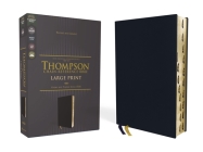 Nasb, Thompson Chain-Reference Bible, Large Print, Leathersoft, Navy, 1995 Text, Red Letter, Thumb Indexed, Comfort Print Cover Image