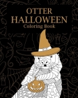 Otter Halloween Coloring Book Cover Image