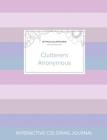 Adult Coloring Journal: Clutterers Anonymous (Mythical Illustrations, Pastel Stripes) By Courtney Wegner Cover Image