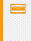 Isometric Graph Paper Notebook: Isometric Graph Paper Notebook: Orange Grid of Equilateral Triangles, Use for All 3D Designs Like Architecture, Landsc By Crafty Notebooks &. Journals Cover Image