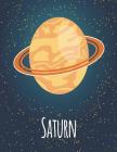 Saturn: Saturn cover and Dot Graph Line Sketch pages, Extra large (8.5 x 11) inches, 110 pages, White paper, Sketch, Draw and By Magic Lover Cover Image