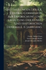 Mittheilungen der K.K. Central-Commission zur Erforschung und Erhaltung der Kunst- und Historischen Denkmale. II. Jahrgang. Cover Image