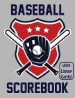 Baseball Scorebook With Lineup Cards: 50 Scorecards For Baseball Games By Francis Faria Cover Image
