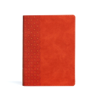 CSB Study Bible, Coral LeatherTouch Cover Image
