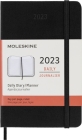 Moleskine 2023 Daily Planner, 12M, Pocket, Black, Hard Cover (3.5 x 5.5) Cover Image
