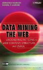 Data-Mining the Web By Zdravko Markov, Daniel T. Larose Cover Image