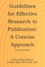 Guidelines for Effective Research to Publication: A Concise Approach By Paulchris Okpala Cover Image