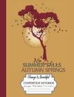 As Summer Falls Autumn Springs: Change Is Beautiful: Composition Notebook 100 Pages Wide Ruled 7.44 x 9.69 in: Red Tree With Golden Moon Change Of Sea By Realme Journals Cover Image