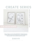 Blind Contour Drawing: Exclusive CREATE Series of the M+P Curriculum By Alena Ahrens Cover Image