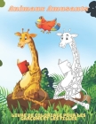 Animaux Amusants - Livre de coloriage pour les garçons et les filles: Coloriages Éducatifs Faciles Et Amusants D'animaux Pour Les Petits Enfants, Les By Annie Renauld Cover Image