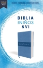 Biblia Para Niños Nvi, Texto Revisado 2022, Leathersoft, Azul Celeste, Comfort Print By Nueva Versión Internacional, Vida Cover Image