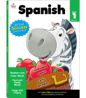 Spanish Workbook, Grade 1 Cover Image