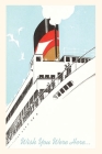 Vintage Journal Close up of Ocean Liner Travel Poster By Found Image Press (Producer) Cover Image