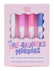 The Rule-Breaker's Markers: Four Colorful Multisurface Markers By Huyen Dinh Cover Image