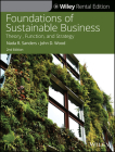 Foundations of Sustainable Business By Nada R. Sanders Cover Image