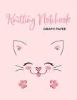 Knitting Notebook Graph Paper: Knitting Notebook, Graph Paper Notebook, Ratio 2:3 with 100 Pages, Cat Cover Image