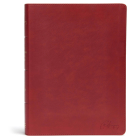 KJV Spurgeon Study Bible, Crimson LeatherTouch By Alistair Begg, Holman Bible Publishers Cover Image