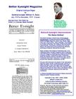 Better Eyesight Magazine - Original Antique Pages by Ophthalmologist William H. Bates - July, 1919 to December, 1919 - 6 Issues: Natural Vision Improv By William H. Bates Cover Image