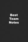 Best Team Notes By Kany Books Cover Image