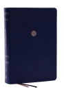 Kjv, the Woman's Study Bible, Blue Leathersoft, Red Letter, Full-Color Edition, Comfort Print (Thumb Indexed): Receiving God's Truth for Balance, Hope Cover Image
