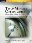 Two-Minute Offertories: Concise Hymn Settings for Piano By Cindy Berry Cover Image