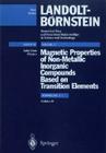 Magnetic Properties of Non-Metallic Inorganic Compounds Based on Transition Elements Subvol. J2: Halides By A. Chelkowski, H. P. J. Wijn Cover Image