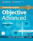 Objective Advanced Student's Book with Answers [With CDROM] By Felicity O'Dell, Annie Broadhead Cover Image
