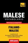 Vocabolario Italiano-Malese per studio autodidattico - 9000 parole Cover Image