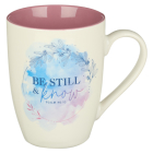 Christian Art Gifts Ceramic Mug for Women Be Still - Psalm 46:10 Inspirational Bible Verse, Watercolor, 12 Oz. By Christian Art Gifts (Created by) Cover Image
