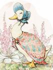 Jemima Puddle-duck (Large Shaped Board Book) Cover Image